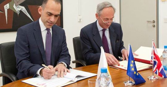 Cyprus And Uk Sign New Treaty